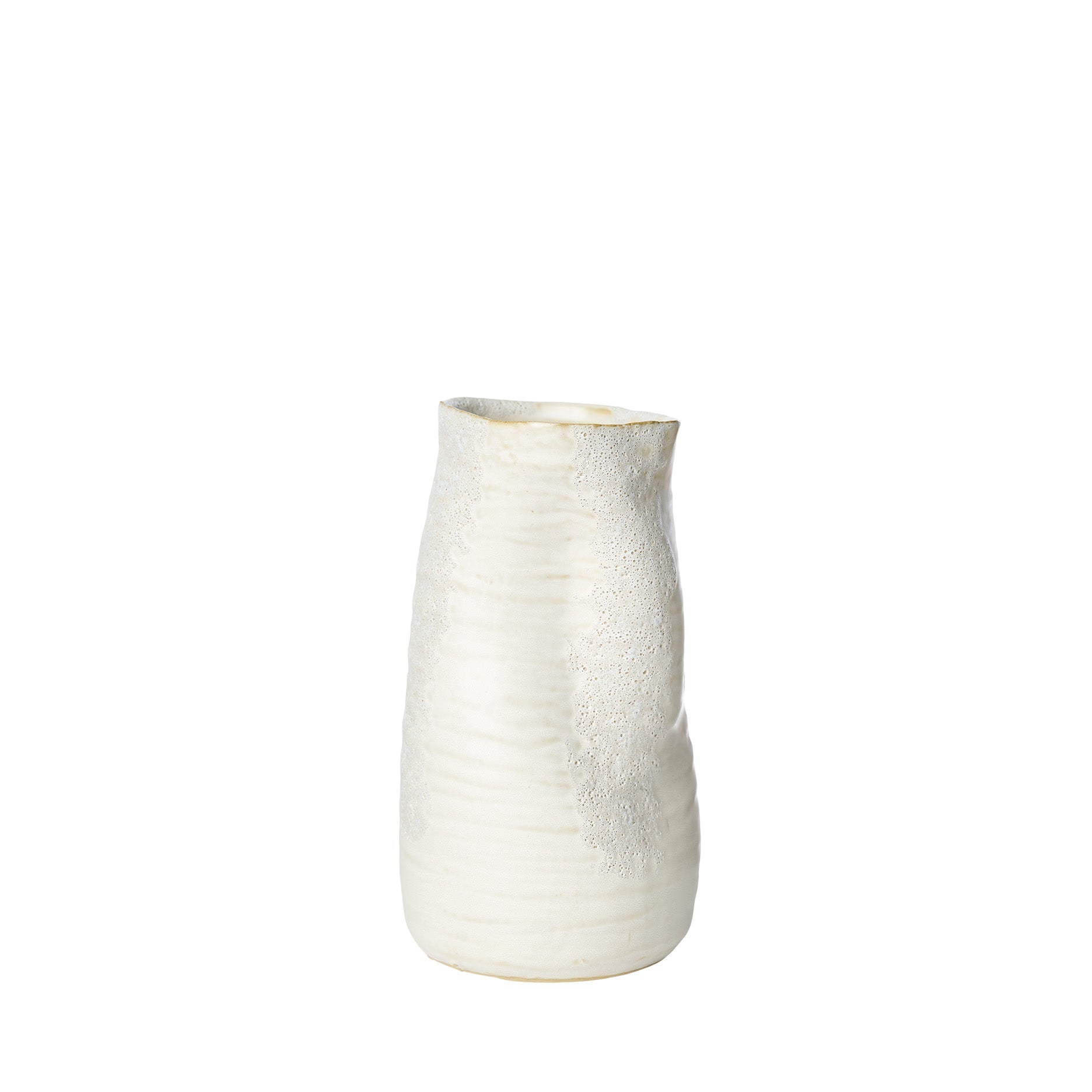 Sculpted smal vase Ø11 cm